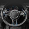 Porsche 718, Macan, 911 Carbon Fiber Steering Wheel Cover Trim (2016-2023)