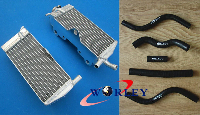 Honda CR125R Aluminum Radiator + Hose (1989)