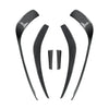 Mercedes-Benz A-Class AMG Carbon Look Side Fin Canards Splitters (2013–2015)