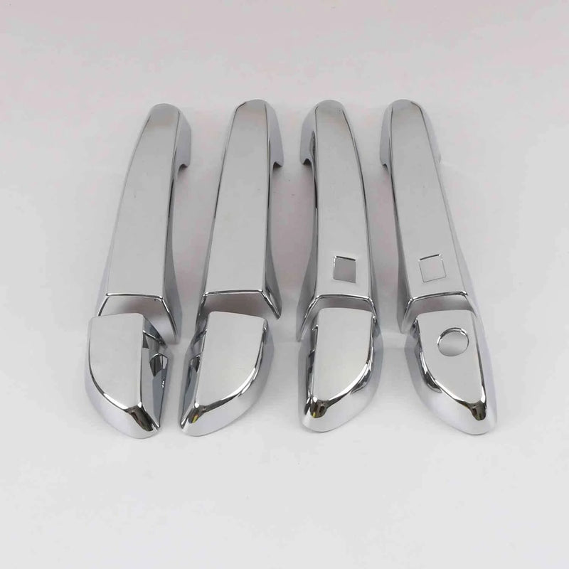 Hyundai Tucson Chrome Smartkey Door Handle Side Lid Cover Trim (2016-2020)