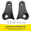 Harley Touring Street Glide Road King 1.5" Lowering Link Blocks Kit (2009-2025)