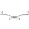 Car Custom Silver Fog Light Bar Mount Bracket