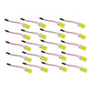 Car Interior Bulb 20 x 12V White COB LED Dome Panel Lights