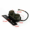 Motorcycle 12V Black Taillight (F2)