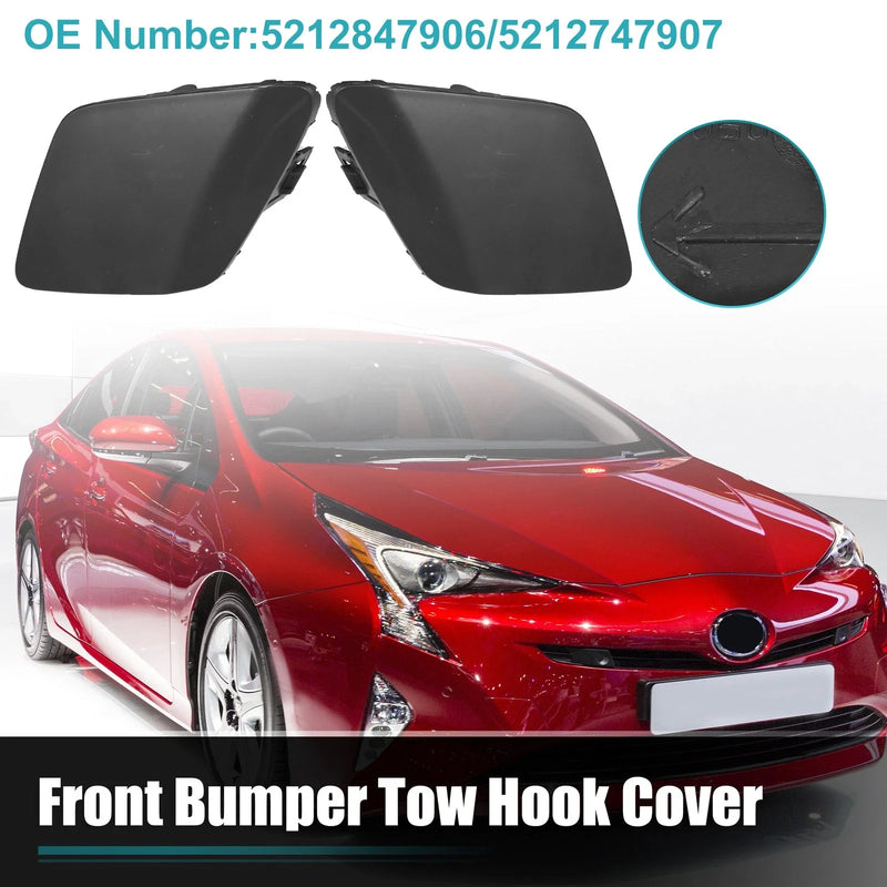 Toyota Prius Pair Front Left Right Bumper Tow Hook (2016–2018)