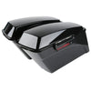 Harley Softail Black Saddlebags Conversion Brackets (1986-2017)