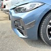 BMW 4 Series G22 G23 4 x Carbon Look Front Side Air Vent Trims (2020-2024)