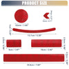 Bike Motorcycles 42pcs Reflective Safety Warning Tape PET Red