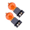 Car Amber 12V 24W Halogen Turn Signal Light Bulbs