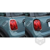 Mini Cooper F55 F56 F57 Real Carbon Fiber Headlight Taillight Trim Ring Kit