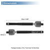 Chrysler 300, Dodge Charger 2 x Front Inner Tie Rod End Links (2011-2014)