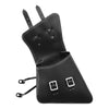 Harley Sportster Iron 883 1200 Black Side Bag Saddlebags (2007-2020)