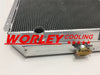 Ford F100 F250 F350 Bronco 3 Row Aluminum Radiator + Shroud (67-81)