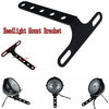 Harley Softail Sportster Chopper Bobber Black Headlight Mount Bracket