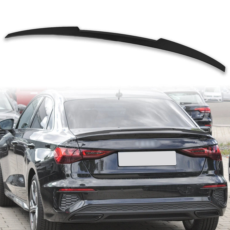Audi A3 8Y Sedan (2020-2024) - Brilliant Black LY9B ABS Boot Spoiler