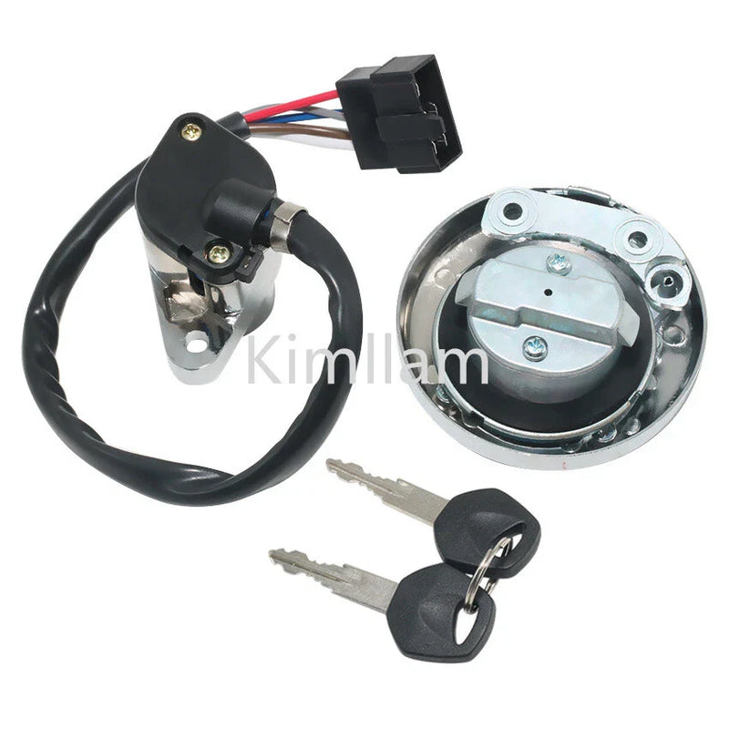 Kawasaki Vulcan 500 LTD Ignition Key Switch Lock Set (2001-2009)