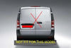 Mercedes-Benz V-Class W447 Glossy Black Factory Style Spoiler (2015-2020)