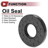 Make Model Rotary Shaft Seal / 30x72x10mm / Oil Seal Nitrile Rubber 5 Pcs