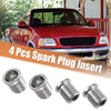 Ford Triton 4.6L 5.4L 6.8L 4 x 14mm Spark Plug Port Inserts (2000-2010)