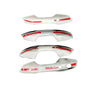 BYD Atto3 4 x Carbon Black Door Catch Handle Covers (2022-2024)