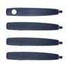 Holden Barina Cruze Black Outer Door Handles Front+Rear 4pcs (2009–2018)
