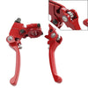 Dirt Bike 50cc 125cc Brake Clutch Levers Red 22mm