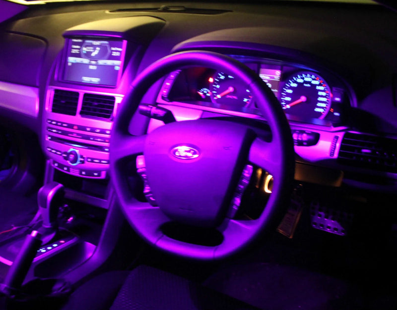 Ford Falcon AU BA BF XT XRR8 Green LED Interior Light Conversion Kit