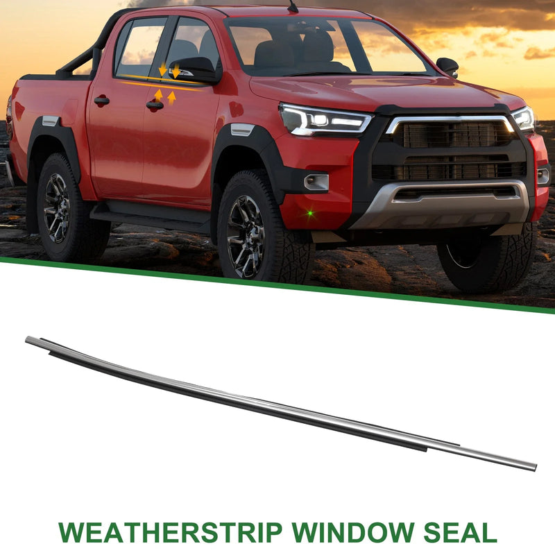 Toyota Hilux 1pc Front Left Weatherstrip Window Seal (2015–2024)