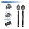 Ford Edge, Lincoln MKX 2 x Front Inner Tie Rod End Links (2007-2018)