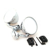 Fender LH Pair Chrome Door Flat Mirrors