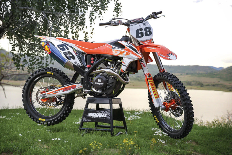 KTM SXF 250 450 SHOCKWAVE Decal Stickers (2007-2010)