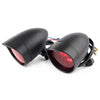 Harley Choppers New Black LED Turn Signal Light Red Lens