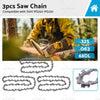 Stihl 18" MS250 MS251 MS230 MS231 3PCS .325 063 68DL Chainsaw Chain