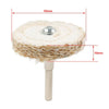 Polishing Stainless Steel 5 x 2" Sisal Cloth Buffing Wheels