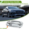 Chevrolet / GMC Silver Tone Front Left Exterior Door Handle