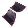 Jeep Wrangler Black Cowl Body Armor Cover Plates (1997-2006)