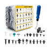821 Pcs Car Body Trim Bumper Push Pin Retainer Clips Assortment