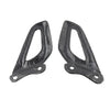 BMW S1000RR, M1000RR Carbon Fiber Rearset Footrest Plate Heel Guard (2019-2024)