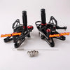 BMW S1000RR Black Adjustable Rearset Footpeg Set (2010-2013)