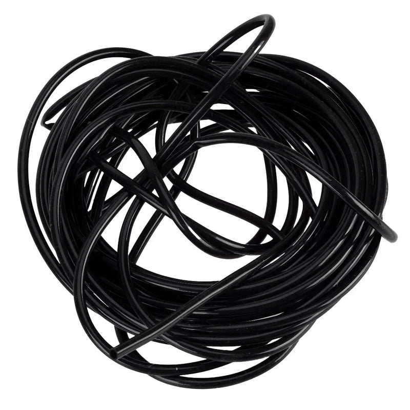 Car Black Universal Silicone Air Vacuum Hose Line Pipe Tube 20ft