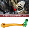 Bosuer 125 1 x Folding Gear Shifter Lever, Gold Tone