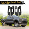 Ford Ranger Carbon Fiber Door Handle Bowl Cover Trim (2023-2024)