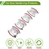 Honda CR-V CRV Chrome Silver Tone 4 x Pcs Car Door Handle Cup Protector