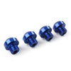 M10 Screws - Blue 4 x Universal Motorcycle Mirror Hole Blanking Plugs