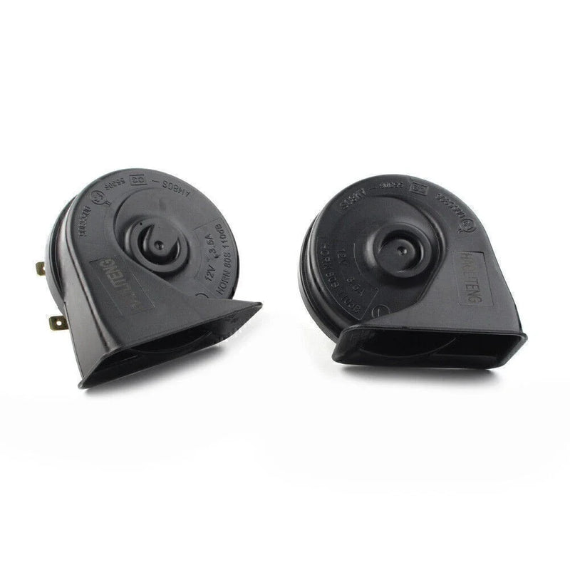Honda Ford BMW Universal 12V Snail Horn 125dB Waterproof Loud Dual Pitch