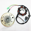 GY6 125cc 150cc ATV Scooter 8 Pole Magneto Stator & Flywheel