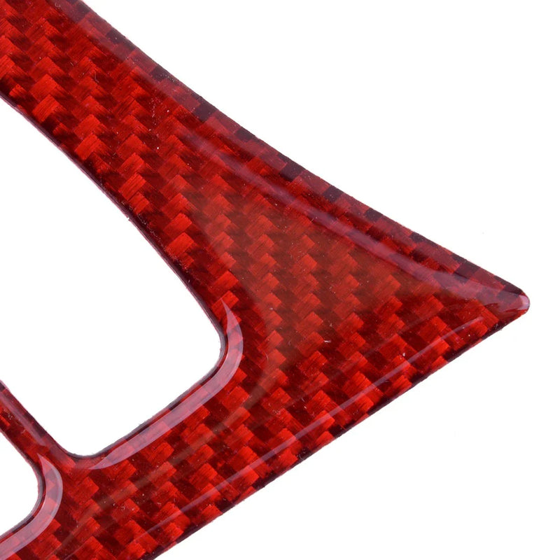 BMW X5 E70 2 x Real Carbon Fiber Steering Wheel Button Covers (2008-2013)
