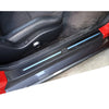 Nissan GTR R35 (2007-2019) - Red 2 x Protectors Door Sill Protectors