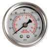 Fuel Pressure Gauge 1/8" NPT 0-160 psi