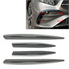 Mercedes Benz A Class Fog Light Strips Grille Cover Trim Carbon (2023)